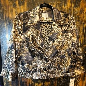 Alberto Makali Silk Vintage Style Jacket 12